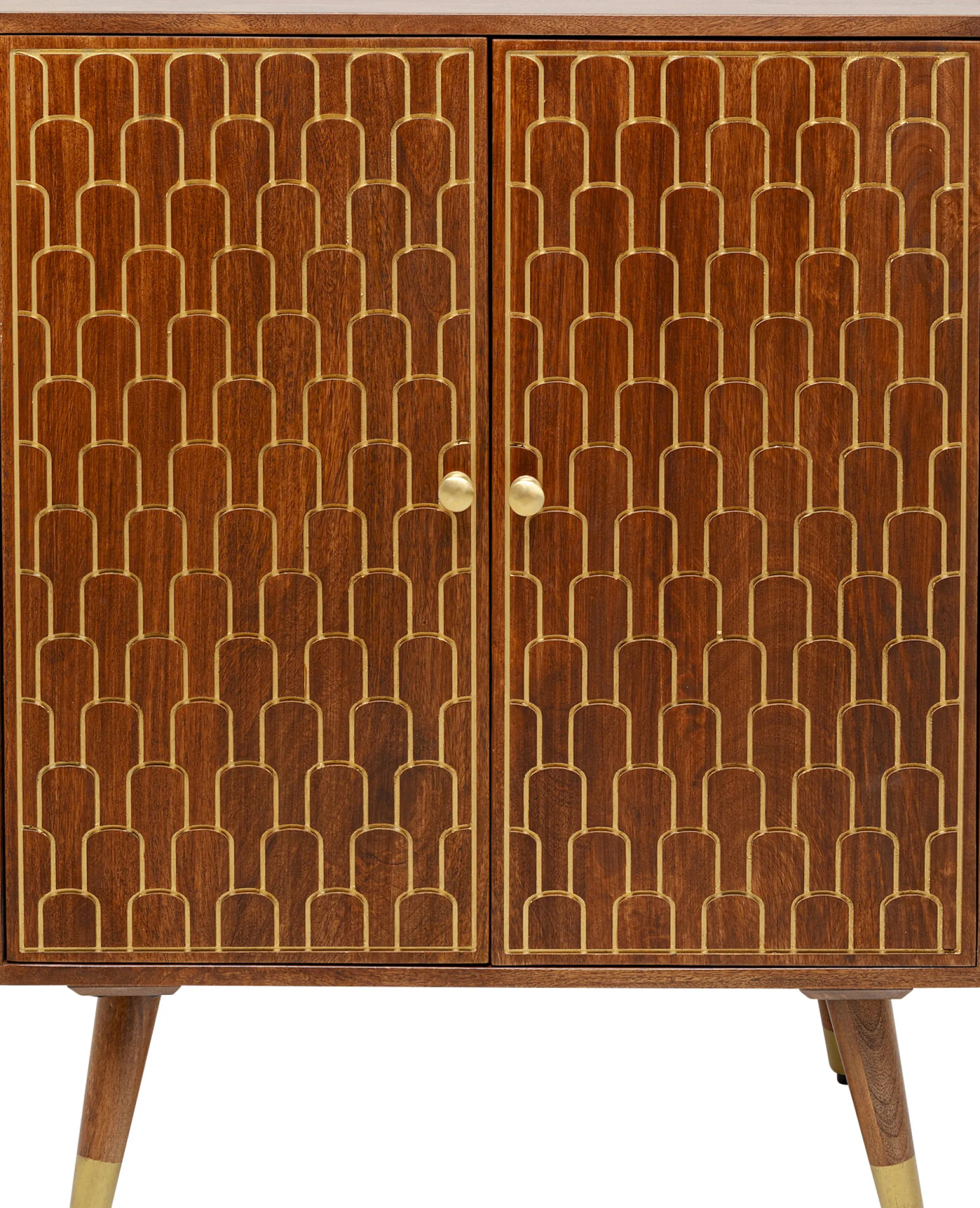Komoda Muskat 75x85 cm brązowa