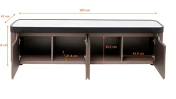 Komoda Phoenix 200x50cm