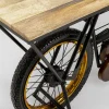 Konsola - barek Motorbike 180x43 cm czarna