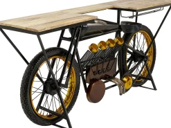 Konsola - barek Motorbike 180x43 cm czarna