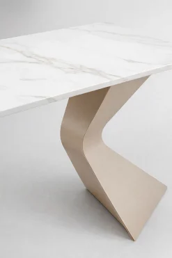 Konsola Gloria greige 140x81cm