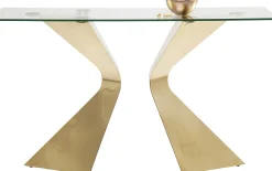 Konsola Gloria 145x45 cm złota