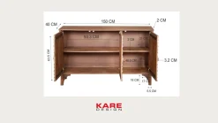 Kredens Santos 150x85cm