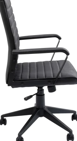 Krzesło biurowe Labora 57x105 cm czarne