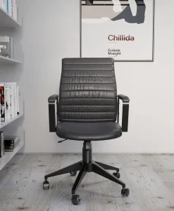 Krzesło biurowe Labora 57x105 cm czarne