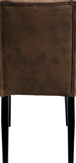Krzesło Casual Vintage 45x90 cm brązowe ekoskóra
