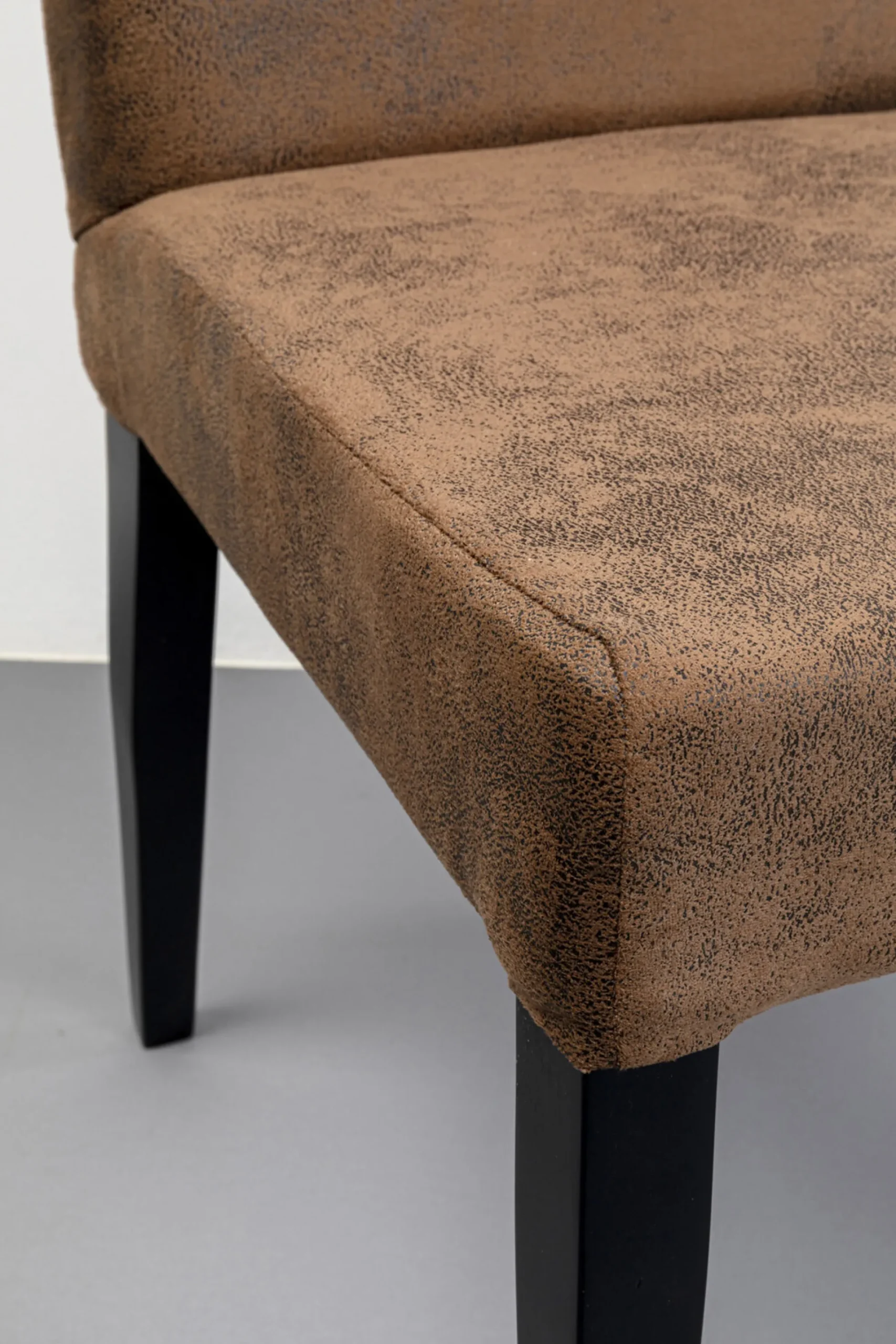 Krzesło Casual Vintage 45x90 cm brązowe ekoskóra