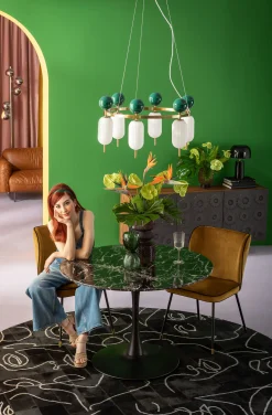 Krzesło Irina 50x87 cm brązowe