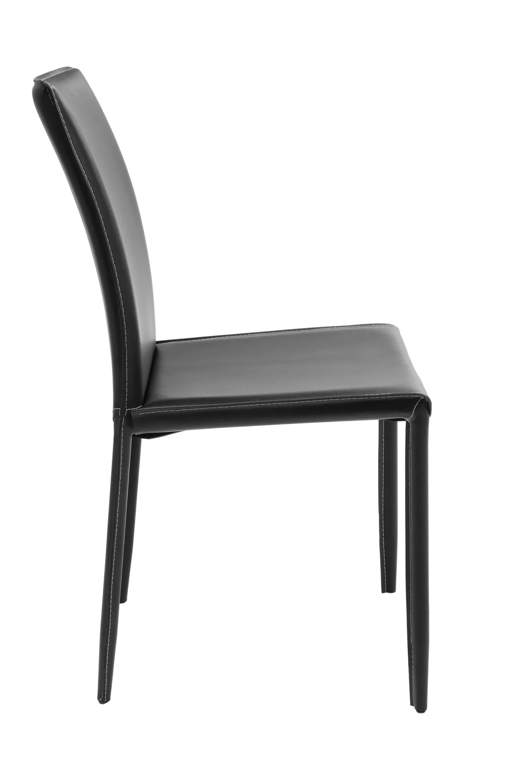Krzesło Milano 47x91 cm czarne
