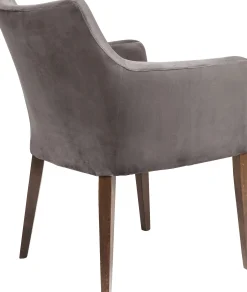 Krzesło Mode Velvet 58x87 cm szare