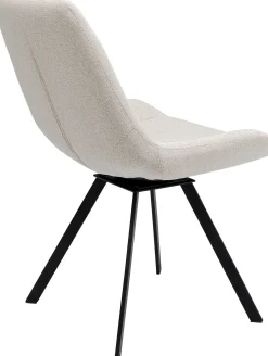 Krzesło obrotowe Baron 57x88 cm kremowe