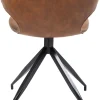 Krzesło Rusty 55x79 cm brązowe