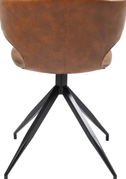 Krzesło Rusty 55x79 cm brązowe
