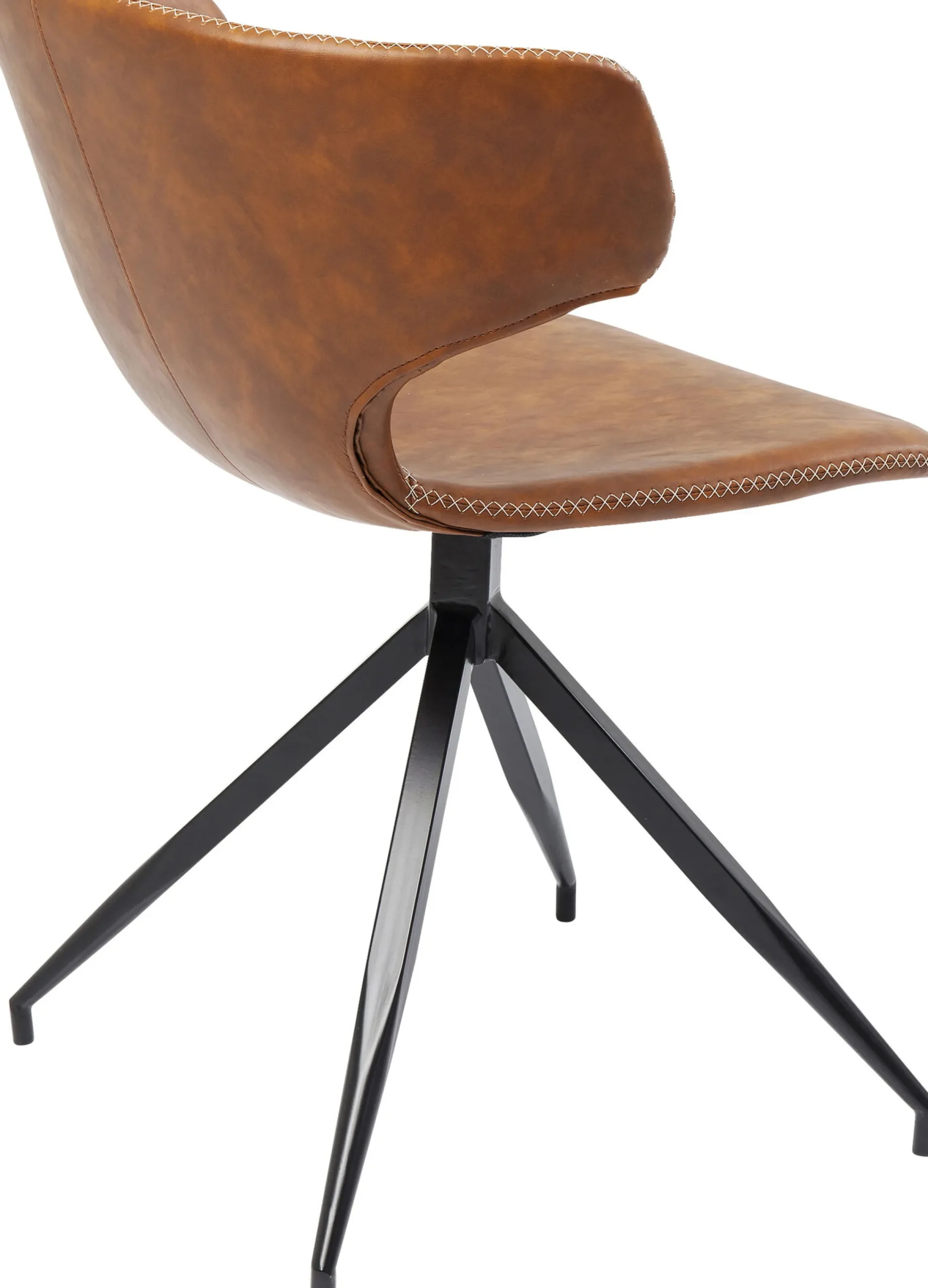 Krzesło Rusty 55x79 cm brązowe