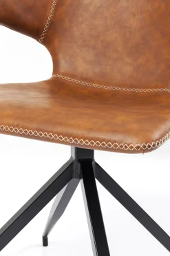 Krzesło Rusty 55x79 cm brązowe