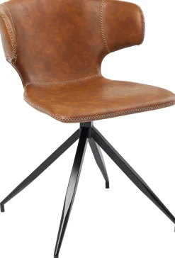 Krzesło Rusty 55x79 cm brązowe