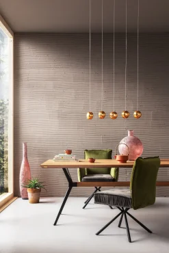 Krzesło z podłokietnikami Chelsea 65x90 cm szaro-zielone
