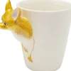 Kubek z porcelany motyw zwierzęcy piesek 390 ml