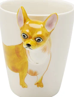 Kubek z porcelany motyw zwierzęcy piesek 390 ml