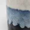 Kubek z uchem kamionka 350 ml dół brązowy