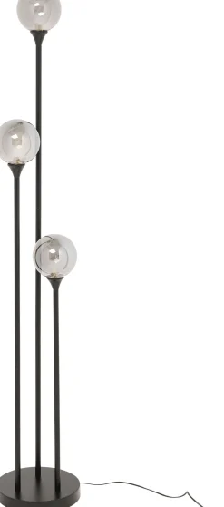 Lampa podłogowa Al Capone Tre czarna 175cm