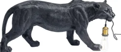 Lampa podłogowa Animal Bagheera 85x40 cm czarna