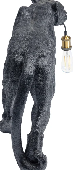 Lampa podłogowa Animal Bagheera 85x40 cm czarna