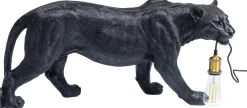 Lampa podłogowa Animal Bagheera 85x40 cm czarna