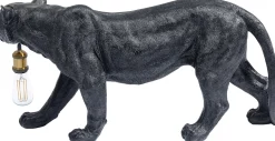 Lampa podłogowa Animal Bagheera 85x40 cm czarna