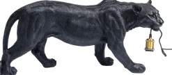 Lampa podłogowa Animal Bagheera 85x40 cm czarna