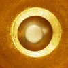 Lampa podłogowa Apollon Smooth Ø35 cm złota
