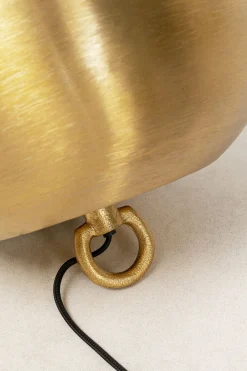 Lampa podłogowa Apollon Smooth Ø35 cm złota