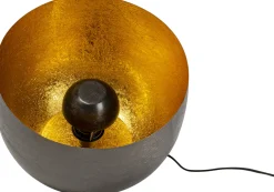 Lampa podłogowa Apollon Smooth Ø35 cm czarna
