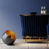 Lampa podłogowa Apollon Smooth Ø50 cm czarna