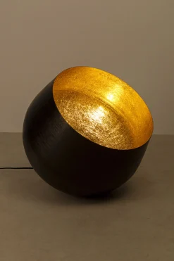 Lampa podłogowa Apollon Smooth Ø50 cm czarna