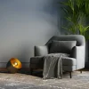 Lampa podłogowa Apollon Smooth Ø28 cm czarna