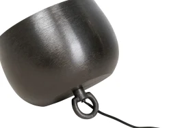 Lampa podłogowa Apollon Smooth Ø28 cm czarna