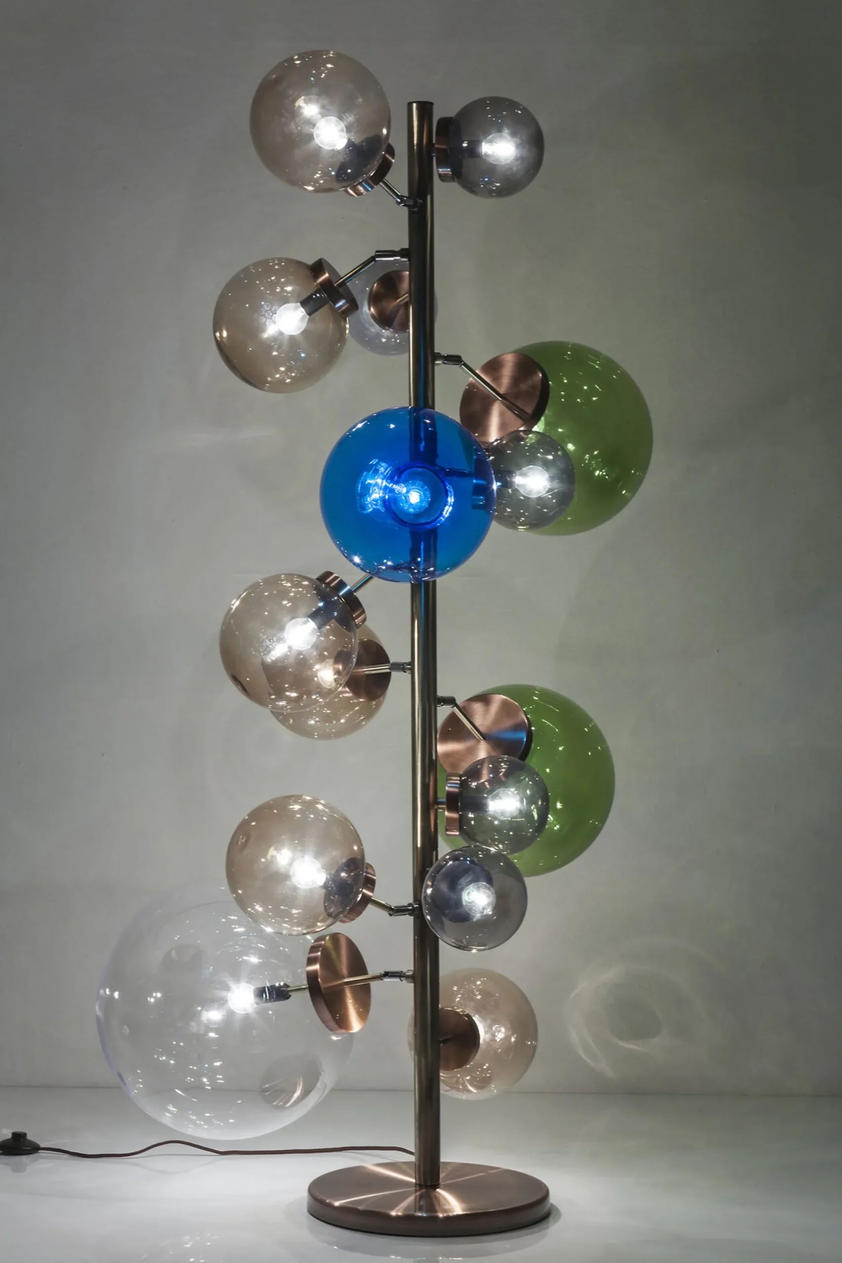 Lampa podłogowa Balloon Colore 95x160 cm kolorowa