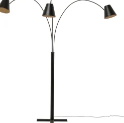 Lampa podłogowa Cappellino czarna matowa