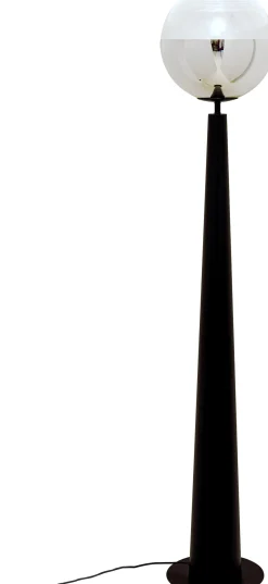 Lampa podłogowa Disco Ball czarna 163cm