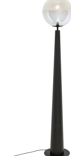Lampa podłogowa Disco Ball czarna 163cm
