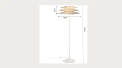 Lampa Podłogowa Facile Tre 184cm