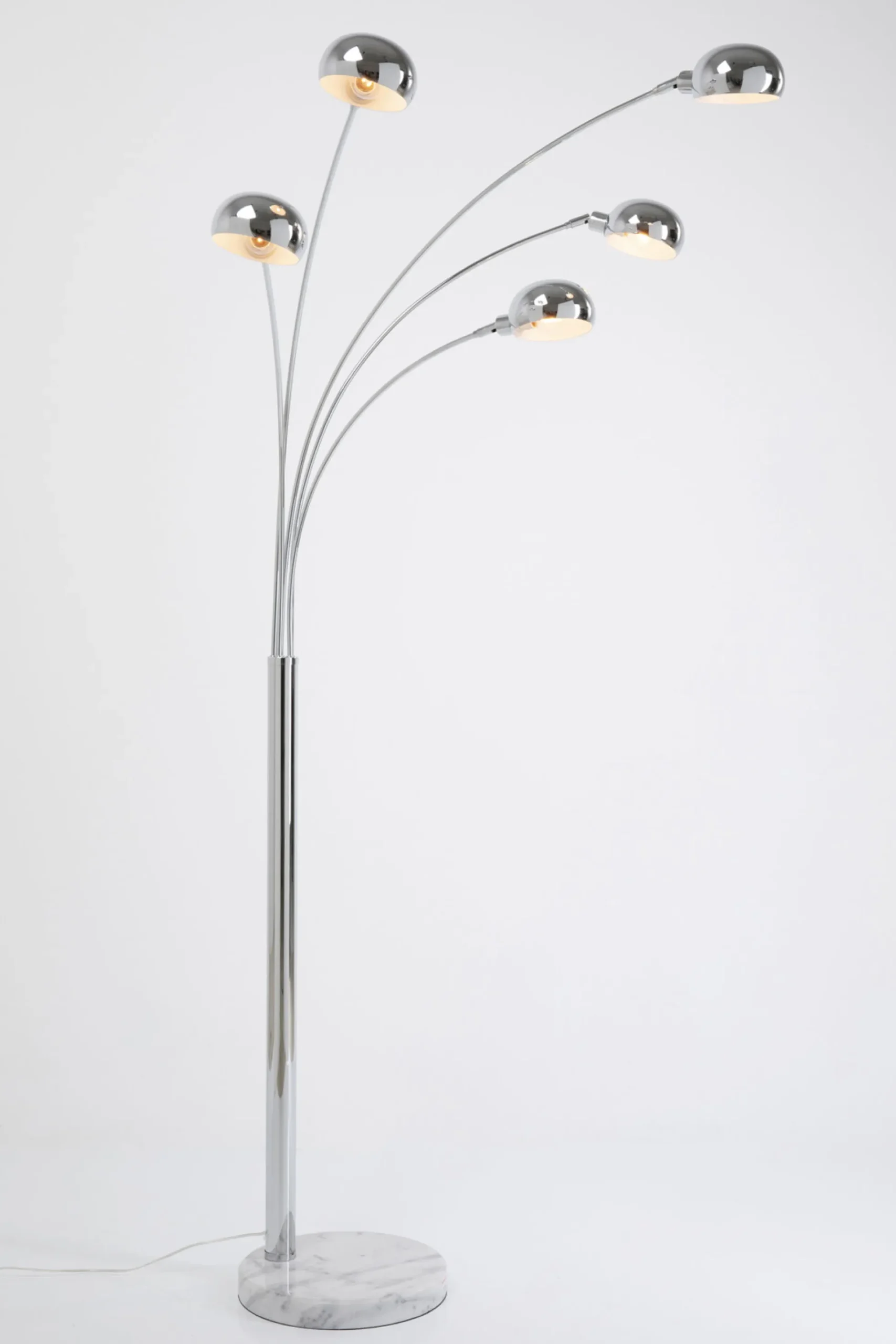 Lampa podłogowa Five Fingers 100x220 cm chromowa