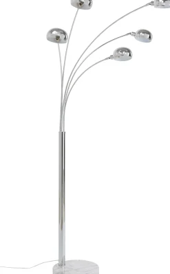 Lampa podłogowa Five Fingers 100x220 cm chromowa