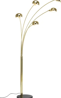 Lampa podłogowa Five Fingers 100x220 cm mosiężna