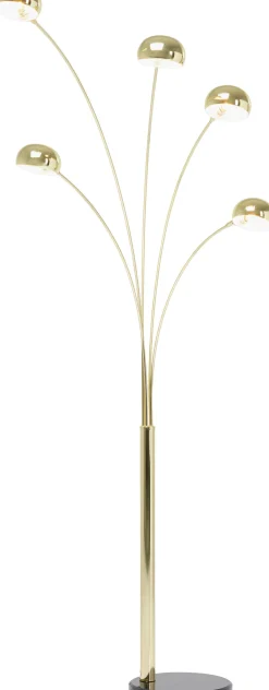 Lampa podłogowa Five Fingers 100x220 cm mosiężna