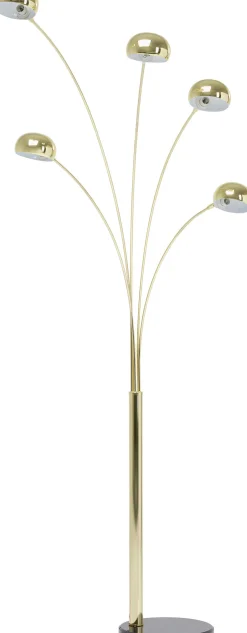 Lampa podłogowa Five Fingers 100x220 cm mosiężna