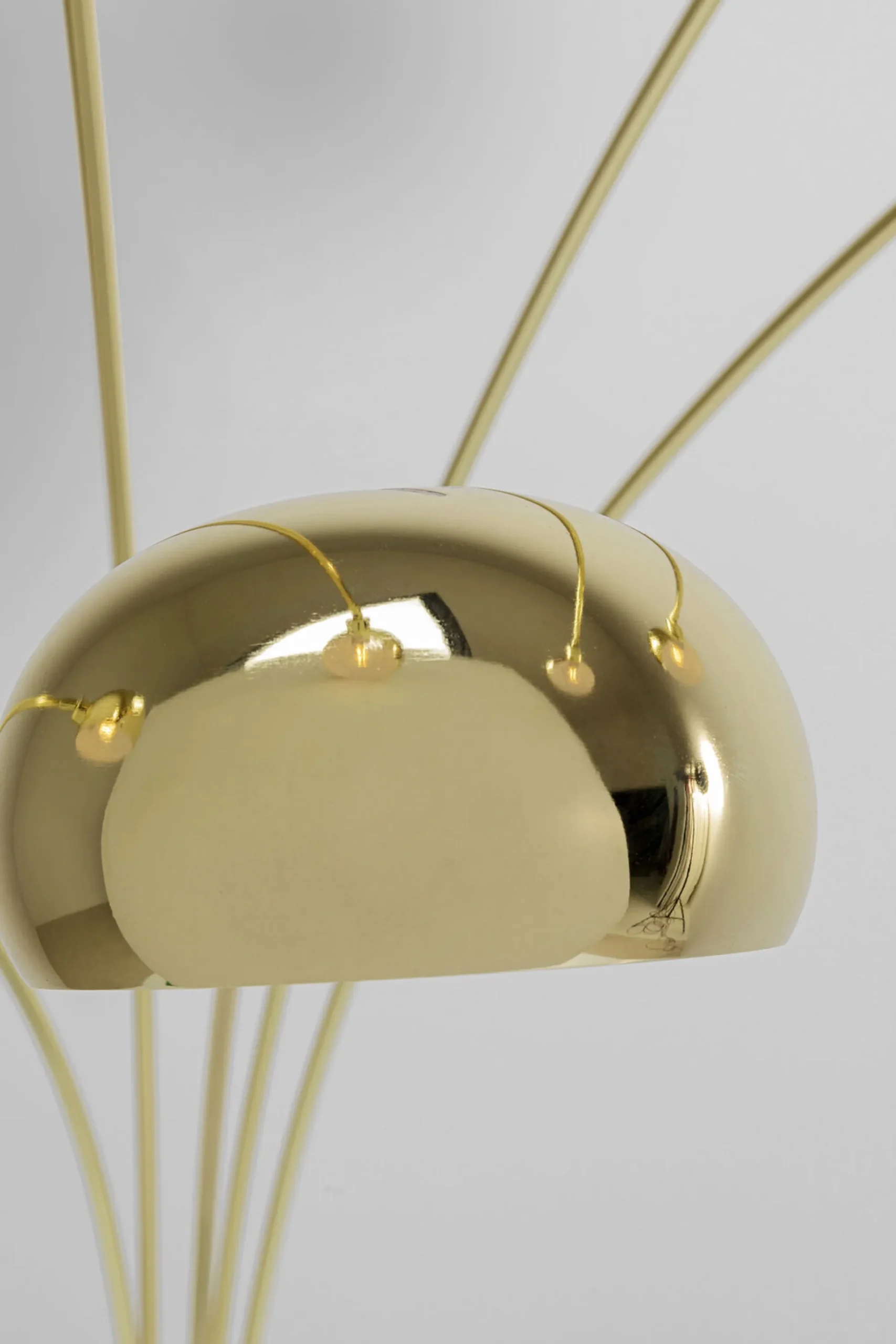 Lampa podłogowa Five Fingers 100x220 cm mosiężna