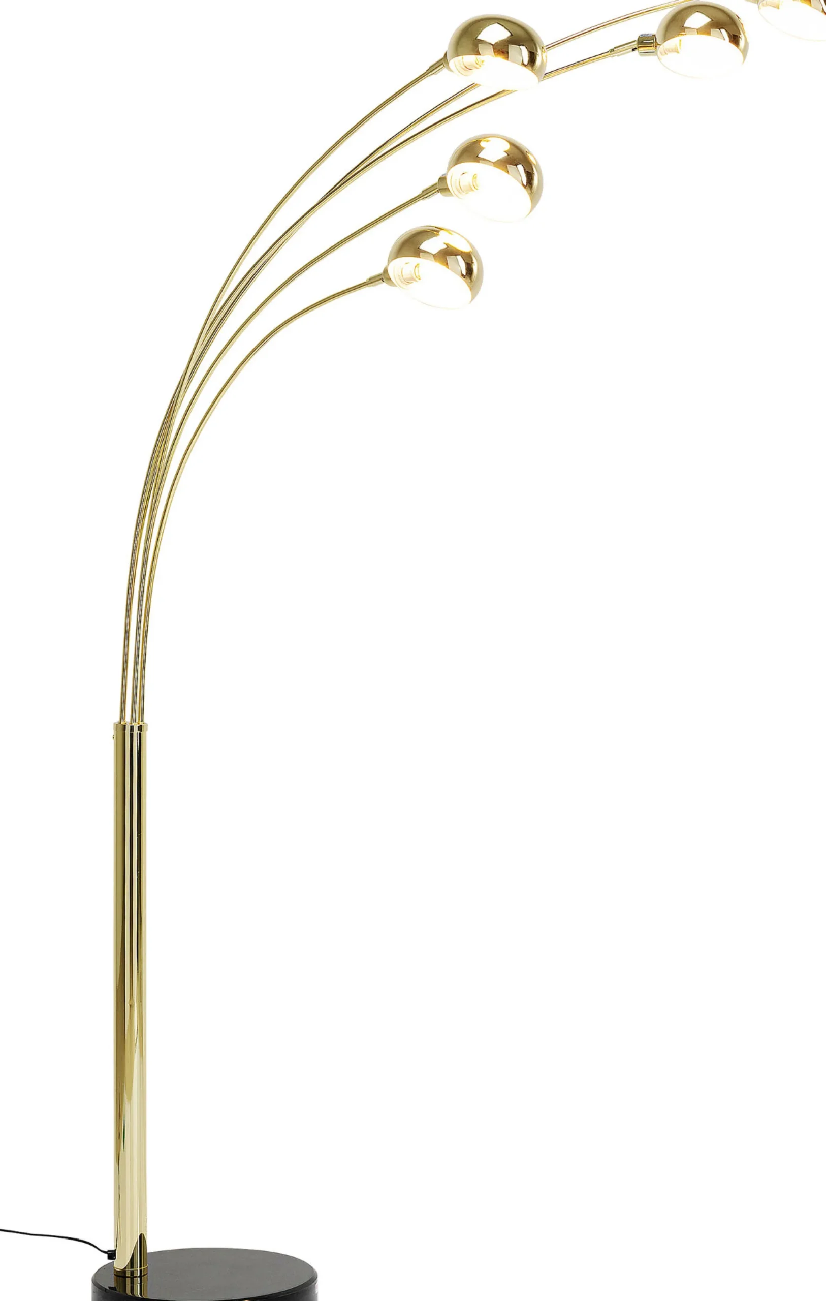 Lampa podłogowa Five Fingers 100x220 cm mosiężna