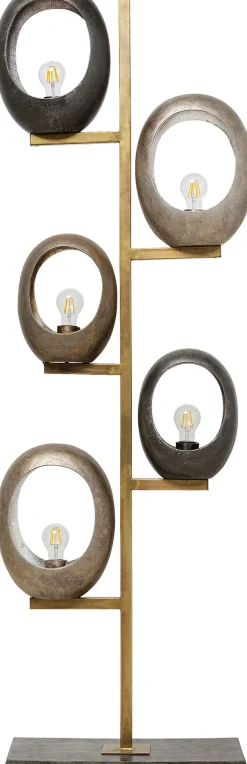 Lampa podłogowa Five Loops 57x173 cm